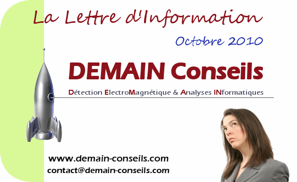 La Lettre d'information - Octobre 2010