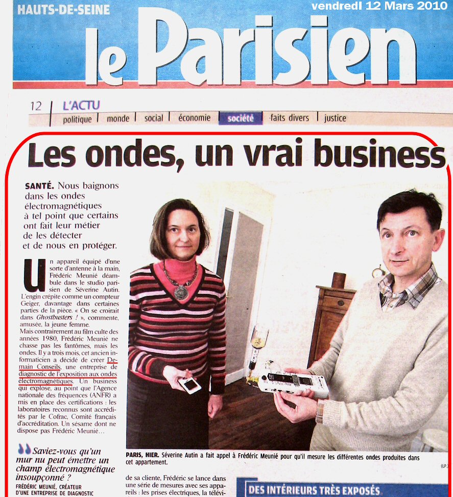 On parle de nous dans Le Parisien On parle de nous dans Le Parisien