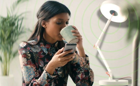 MyLiFi, première lampe LiFi connectée